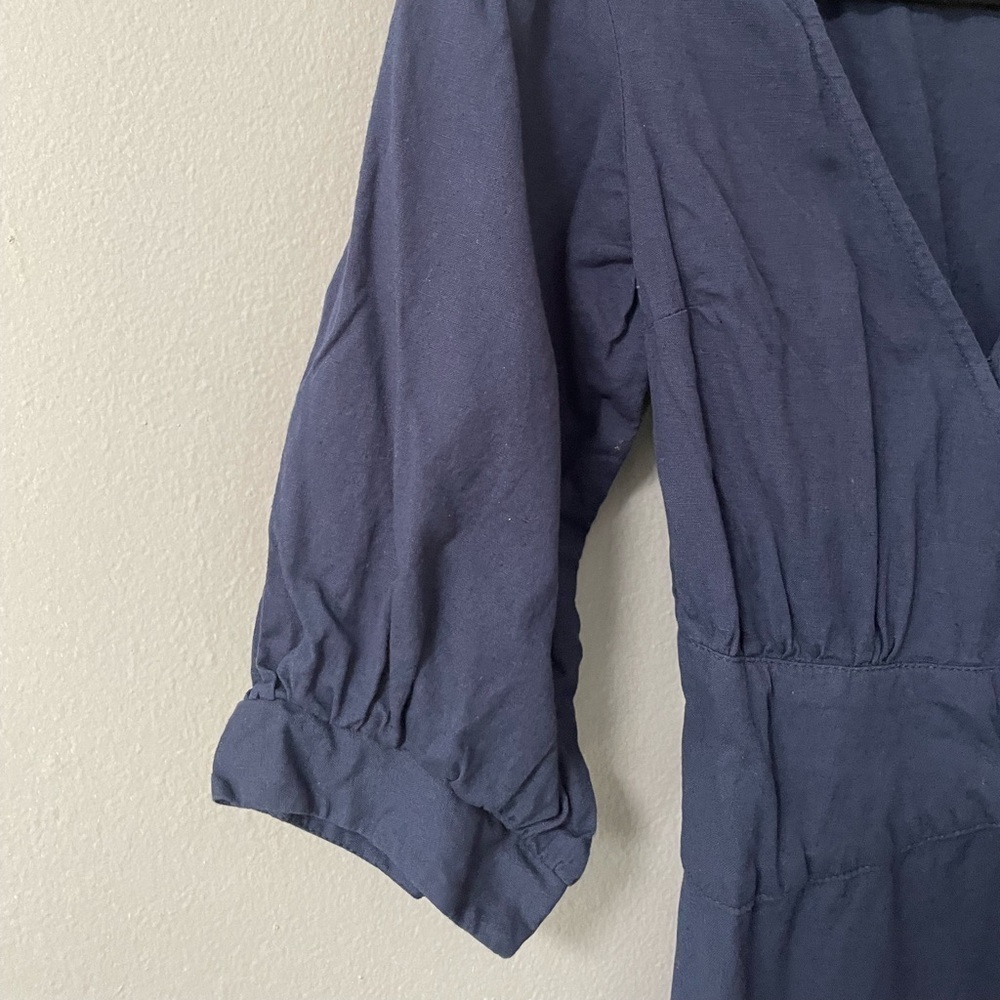 Free People Navy Midi Dress - Picture 7 of 9
